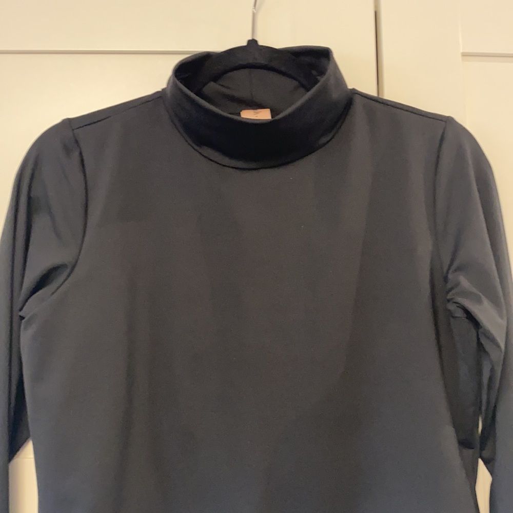 Smash & Tess black mockneck bodysuit, medium - Picture 8 of 9